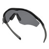 OAKLEY M2 Frame XL Sunglasses with Polished Black Frame and Grey Lens (OO9343-01)