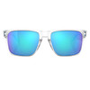 OAKLEY Holbrook XL Sunglasses with Polished Clear Frame and Prizm Sapphire Polarized Lens (OO9417-0759)