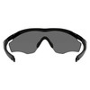 OAKLEY M2 Frame XL Sunglasses with Matte Black Frame and Prizm Black Polarized Lens (OO9343-1945)