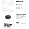 OAKLEY M2 Frame XL Sunglasses with Matte Black Frame and Prizm Black Polarized Lens (OO9343-1945)