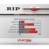 VICTORY ARCHERY RIP Sport 8.2 GPI Arrow Shafts, 12-Pack (RIPAS-350S-12)