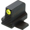 NIGHT FISION NF RMR/507c to Sig P320 Optic Plate with Tritium Ylw Front Sight Combo (SIG-OPBS-RMR-P320-YGZX)