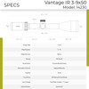 HAWKE Vantage IR 3-9x50 IR Riflescope, 1 in., Mil Dot (14230)