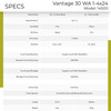 HAWKE Vantage 30 WA IR 1-4x24 Fiber Dot 1/2 MOA Low-Profile Riflescope (14500)