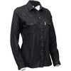 OUTBACK TRADING Women's Kat Button Up Black Shirt (42246-BLK)