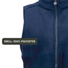 OUTBACK TRADING Women's Alpine Navy Vest (4869-NVY)