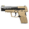 KEL-TEC P15 CA Compliant 9mm 4in 2x 10rd Mags Tan Frame Semi-Auto Pistol (P15TANCA)