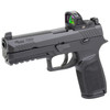 SIG SAUER P320 Full Size 9mm 4.7in 2x17rd Black Striker Fired Pistol with ROMEO-RS PRO Sight (320F-9-BSSP-RS)