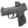 SIG SAUER P365 9mm 3.1in 2x10rd Black Striker Fired Pistol with Romeo-RS Compact Sight (365-9-BXR3P-RS)