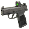 SIG SAUER P365X 9mm 3.1in 2x12rd Black Striker Fired Pistol with Romeo-RS Compact Sight (365X-9-BXR3P-RS)