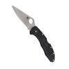 SPYDERCO Delica 4 2.875in Lightweight Black Folding Knife (C11PBK)