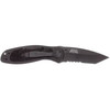 KERSHAW Blur 3.4in Tanto Serrated Folding Knife (1670TBLKST)