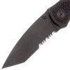 KERSHAW Blur 3.4in Tanto Serrated Folding Knife (1670TBLKST)