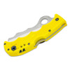 SPYDERCO Assist Salt Lightweight Yellow CombinationEdge Folding Knife (C79PSYL)