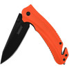 KERSHAW Barricade 3.5in Orange Folding Knife (8650)