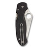 SPYDERCO Para 3 Lightweight 2.92in Chromium Steel Knife (C223PBK)