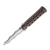 COLD STEEL Ti-Lite 4in Kris Blade Flat Dark Earth Zytel Handle Folding Knife (CS-26SK4)
