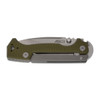 COLD STEEL AD-15 3.5in Drop Point Blade OD Green G-10 Handle Folding Knife (CS-58SQ)