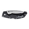 COLD STEEL Large Voyager 4in Drop Point Blade Black Griv-Ex Handle Folding Knife (CS-29AB)