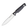 COLD STEEL Razor Tek 4in Clip Point Blade Black GFN Handle Fixed Knife with Sheath (CS-FX-4RZR)