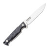 COLD STEEL Razor Tek 4in Clip Point Blade Black GFN Handle Fixed Knife with Sheath (CS-FX-4RZR)