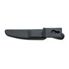 COLD STEEL Roach Belly 4.5in Trailing Point Blade Black Polypropylene Handle Fixed Knife with Sheath (CS-20RBC)