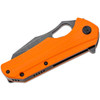 BESTECH KNIVES Operator 3.47in Linerlock Orange Folding Knife (BG36E)