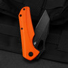 BESTECH KNIVES Operator 3.47in Linerlock Orange Folding Knife (BG36E)