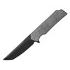SIG SAUER Tsuru Black PVD Tanto Knife with Salt and Pepper Black Micarta Handle (TS-8BB)