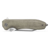 SIG SAUER Validus Two-Tone Satin/Stonewash Modified Tanto Knife with Olive Green Micarta Handle (VA-9GT)
