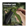 QSP Penguin Glyde Lock Black/OD Green FRN Pocket Knife (QS130GL-B2)