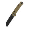 QSP Penguin Glyde Lock Black/Khaki FRN Pocket Knife (QS130GL-C2)