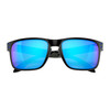 OAKLEY Holbrook Matte Black Prizmatic Frame/ Prizm Sapphire Polarized Lenses Sunglasses (OO9102-H055)