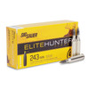SIG SAUER Elite Hunter 243 Win 90Gr 20rd Tipped Rifle Ammo (E243TH90-20)