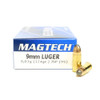 MAGTECH 9mm 124 Grain JSP Ammo, 50 Round Box (9S)