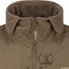 DRAKE Men's MST Waterproof Fleece-Lined Mud Brown Quarter Zip Jacket (DW2252-MUD)