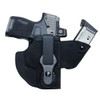 GALCO Walkabout 3.0 Strongside/Crossdraw Black Ambidextrous IWB Holster for Smith & Wesson M&P Shield (WK3-652RB)