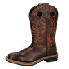 SMOKY MOUNTAIN BOOTS Kids Landry Chocolate Brush Off Western Boots (3722)