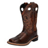 SMOKY MOUNTAIN BOOTS Kids Landry Chocolate Brush Off Western Boots (3722)