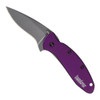 KERSHAW Scallion 2.4in Drop Point Purple Folding Knife (1620PUR)