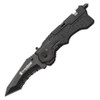 S&W 1st Response 3.5in Liner Lock Tanto Point Folding Knife (SW911B)