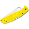 SPYDERCO Pacific Salt 2 3.78in Lightweight Yellow Folding Knife (C91PYL2)