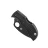 SPYDERCO Manbug Wharncliffe Black Folding Knife (MBKWPBK)