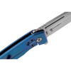 ONTARIO KNIFE COMPANY Ti22 3.03in Ultrablue Framelock Folding Knife (ON9800)