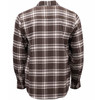 OUTBACK TRADING Mens Outback Cotton Plaid Brown Shirt (40305-BRN)