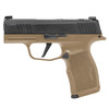 SIG SAUER P365X 9mm 3.1in 2x 12rd Mags Black/Coyote Pistol (365X-9-CTXR3P)