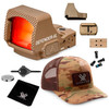 VORTEX Defender-XL 5 MOA Tan Micro Red Dot Sight w/ Men's Force On Force Multicam Camo Cap