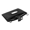 GRITR Single Handgun Sleeve - Soft Gun Case with ID Patch & Lockable Zippers, Black