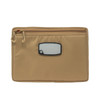 GRITR Single Handgun Sleeve - Soft Gun Case with ID Patch & Lockable Zippers, Tan