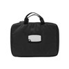 GRITR Double Handgun Sleeve - Soft Gun Case with ID Patch & Lockable Zippers, Black